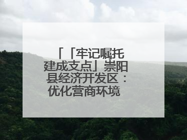 「牢记嘱托 建成支点」崇阳县经济开发区：优化营商环境 厚植兴业沃土