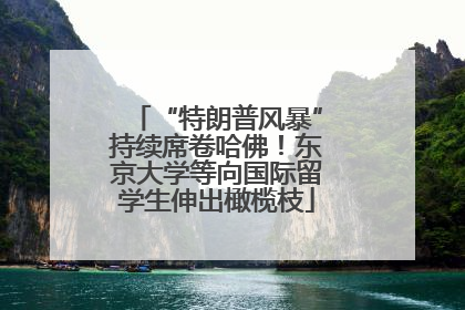 “特朗普风暴”持续席卷哈佛！东京大学等向国际留学生伸出橄榄枝