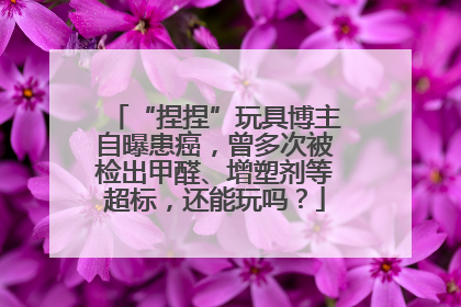 “捏捏”玩具博主自曝患癌，曾多次被检出甲醛、增塑剂等超标，还能玩吗？