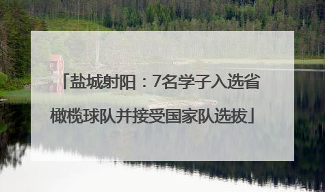 盐城射阳：7名学子入选省橄榄球队并接受国家队选拔