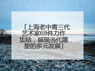 上海老中青三代艺术家69件力作集结，展现当代雕塑的多元发展