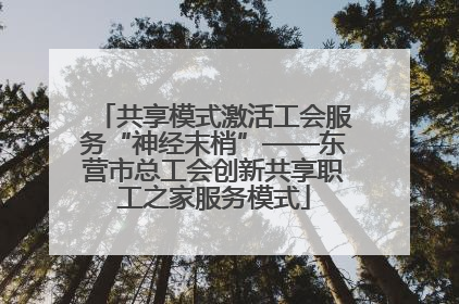 共享模式激活工会服务“神经末梢”——东营市总工会创新共享职工之家服务模式