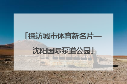 探访城市体育新名片——沈阳国际泵道公园
