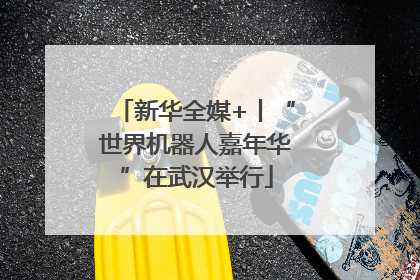新华全媒+丨“世界机器人嘉年华”在武汉举行
