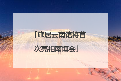 旅居云南馆将首次亮相南博会