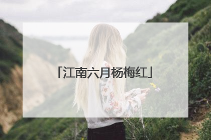 江南六月杨梅红
