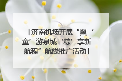 济南机场开展“翼‘童’游泉城‘粽’享新航程”航线推广活动