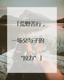 荒野苦行，一场父与子的“拉力”