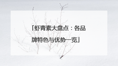 虾青素大盘点：各品牌特色与优势一览