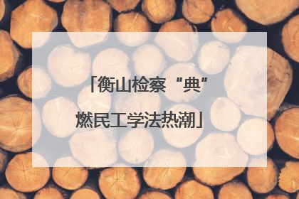 衡山检察“典”燃民工学法热潮