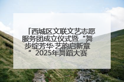 西城区文联文艺志愿服务团成立仪式暨“舞步绽芳华·艺韵启新章”2025年舞蹈大赛展演圆满举办