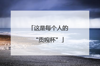 这是每个人的“贡嘎杯”
