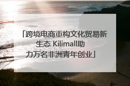 跨境电商重构文化贸易新生态 Kilimall助力万名非洲青年创业