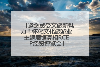 邀您感受文旅新魅力！怀化文化旅游业主题展馆亮相RCEP经贸博览会