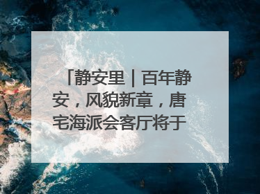 静安里｜百年静安，风貌新章，唐宅海派会客厅将于6月21日揭幕
