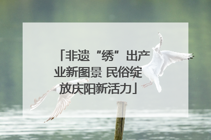 非遗“绣”出产业新图景 民俗绽放庆阳新活力