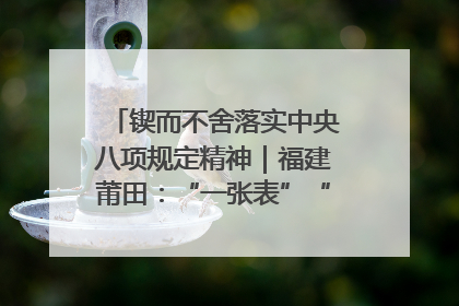 锲而不舍落实中央八项规定精神｜福建莆田：“一张表”“一张图”为基层减轻“数字负担”
