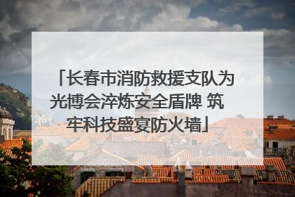 长春市消防救援支队为光博会淬炼安全盾牌 筑牢科技盛宴防火墙