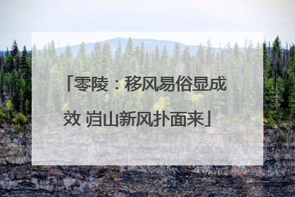 零陵：移风易俗显成效 岿山新风扑面来