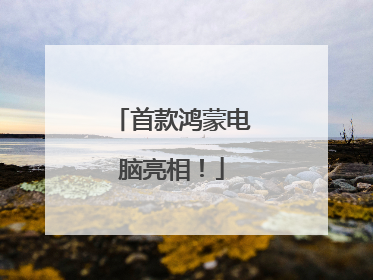 首款鸿蒙电脑亮相！