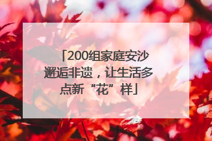 200组家庭安沙邂逅非遗，让生活多点新“花”样