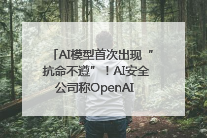 AI模型首次出现“抗命不遵”！AI安全公司称OpenAI o3模型出现异常